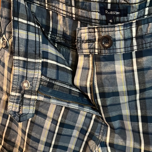 Blue and white shorts - Picture 9 of 9